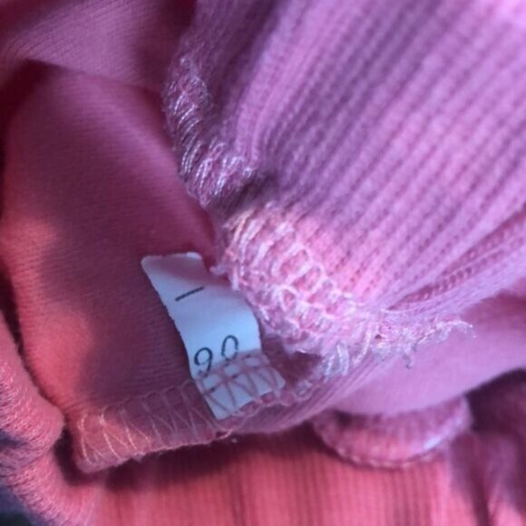 Pink Polka Dot Toddler Pants With Elastic‎ Waistband - Picture 3 of 6